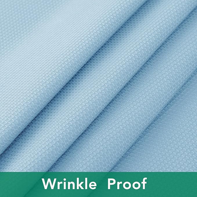 Biscaynebay Textured Fabric Round Tablecloths 60" - Image 8