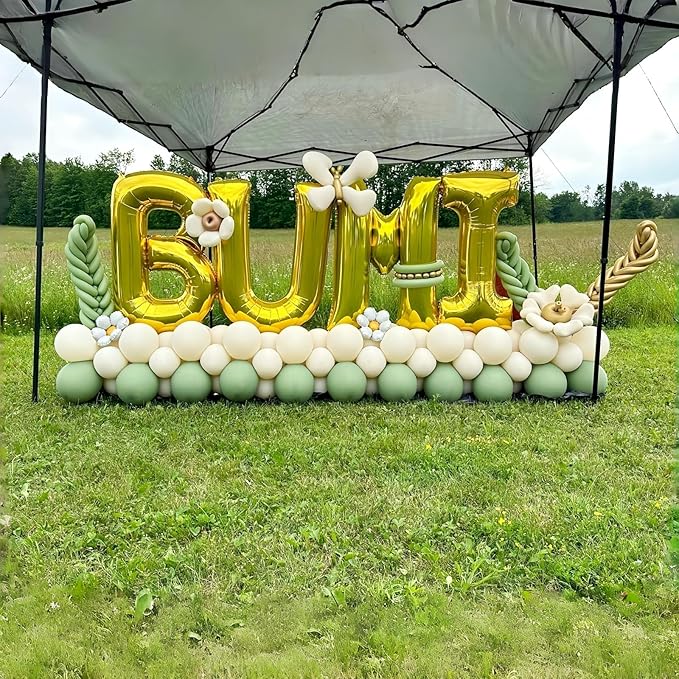 Giant C Alphabet Name Balloon, 40 Inch Helium Mylar Foil Word Balloons Letters - Image 6