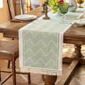Table Runners 83 Inches, Waterproof Boho Table Runner by UWWGKK