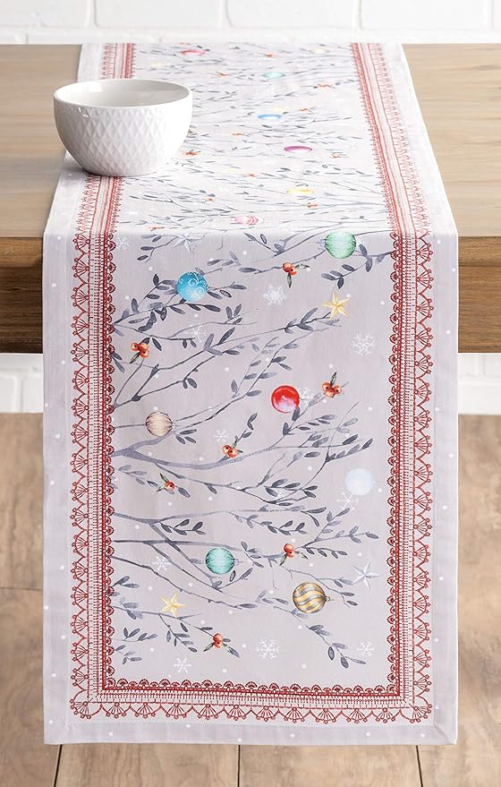 Maison d' Hermine Table Runner 100% Cotton Single Layer Table Runners 72 inches - Image 9