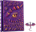 3D Dragon Eye Embossed Journal, Resin Engraving Notebook, Dnd notebook by LZlightactor