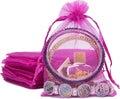 TheDisplayGuys 100-Pack 4x6 Hot Pink Sheer Organza Gift Bags by TheDisplayGuys