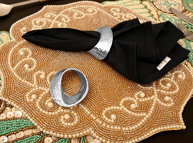Mobius Metal Napkin Rings - Image 7