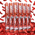 Confetti Cannon Party Poppers Shooters Red, YESHOW Confetti Bomb Blaster by YESITSSHOWTIME
