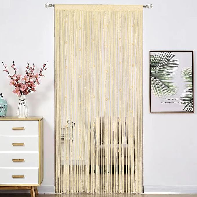 Beaded Curtain Beads Door String Curtains Ideal by HSYLYM
