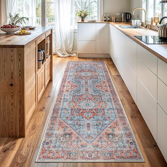 Bloom Rugs Washable Non-Slip 10 ft Runner by BloomRugs