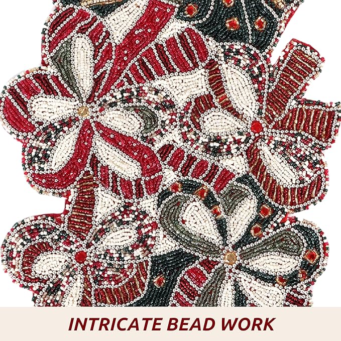 Elegant Glass Beads Table Runner 13x36 - Image 9