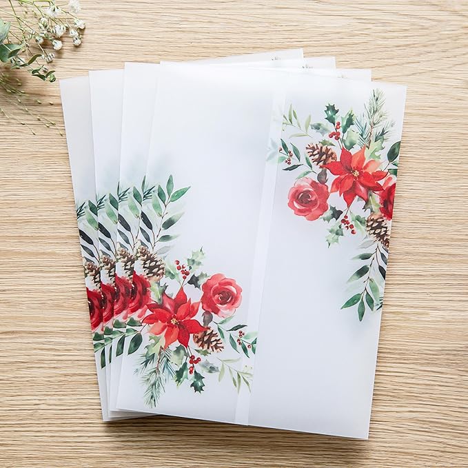 PONATIA 50 PCS 135gsm Vellum Jackets - Image 2