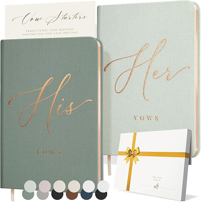 Vow Books His and Hers by Artesori