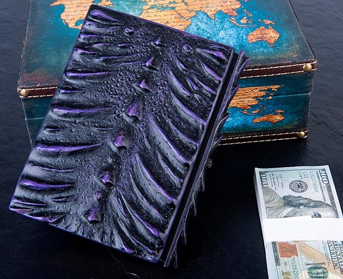 3D Dragon Eye Embossed Journal, Resin Engraving Notebook, Dnd notebook - Image 7