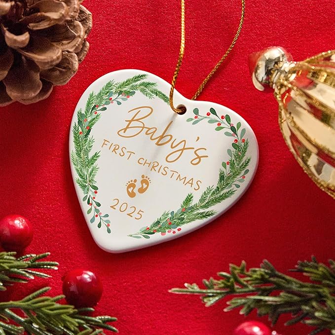 Baby's First Christmas Ornament 2025, Babys First - Image 4