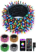 Minetom LED Color Changing Smart RGB Christmas Tree Lights, 198ft 600LED String by Minetom