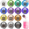 Aheroi Edible glitter Set of 15, Food Grade Edible Powder ocktail Glitter by Aheroi