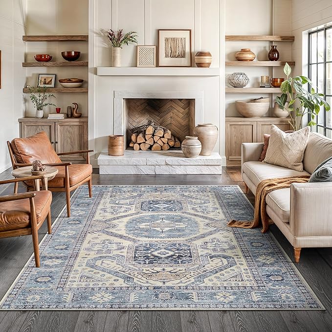 Bloom Rugs Washable Non-Slip 6' x 9' Rug by BloomRugs
