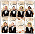 Floral Bridal Shower Games，Who Has The Groom Scratch Off Card, 3.5"x 2.1" Funny by AWSICE