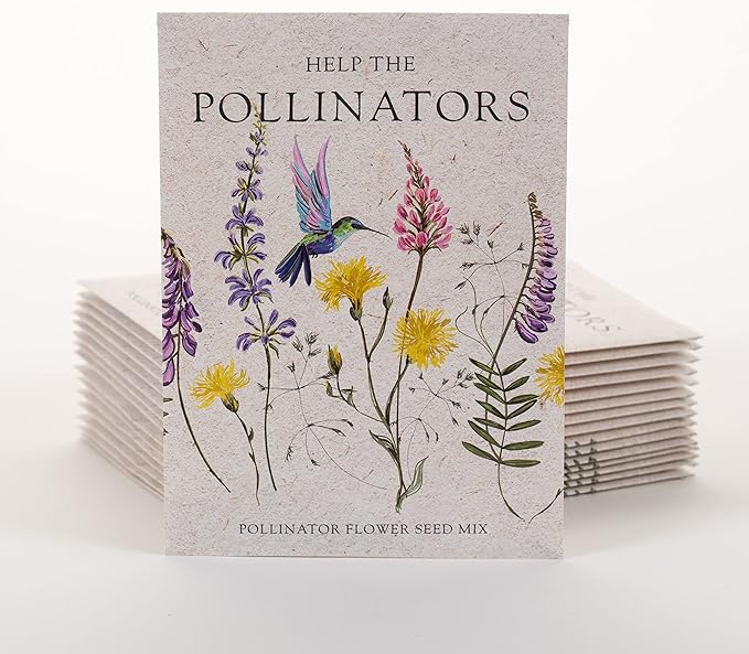 Bentley Seed Co. | Help Pollinators Kraft Hummingbird | 25 Non-GMO, Non-Coated - Image 2