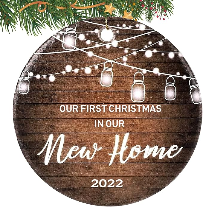 First Home Christmas Tree Ornament by Olicard