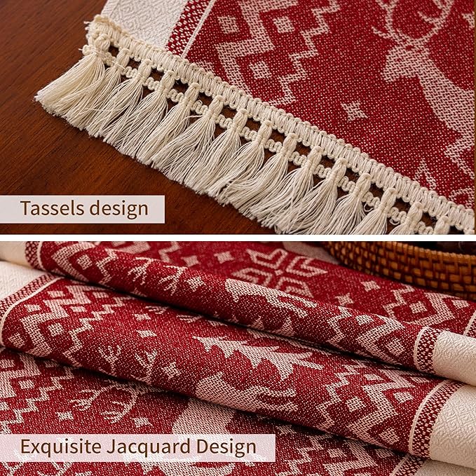 Table Runners 83 Inches, Elk Table Runner - Image 3