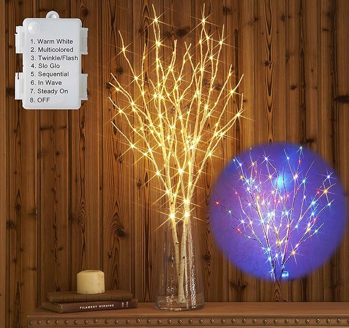 Hairui Lighted Birch Branches Battery Operated by Hairui