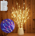 Hairui Lighted Birch Branches Battery Operated 70L 18IN Warm White and Multi by Hairui