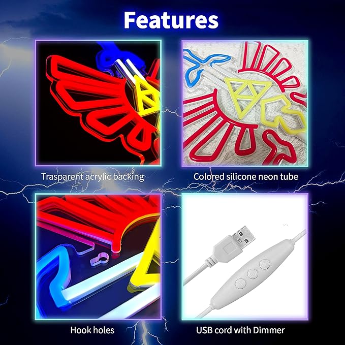 Sword Neon Sign Gamer Neon Signs - Image 3
