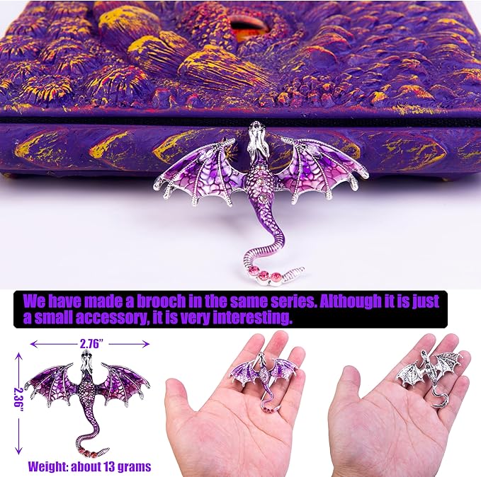 3D Dragon Eye Embossed Journal, Resin Engraving Notebook, Dnd notebook - Image 7