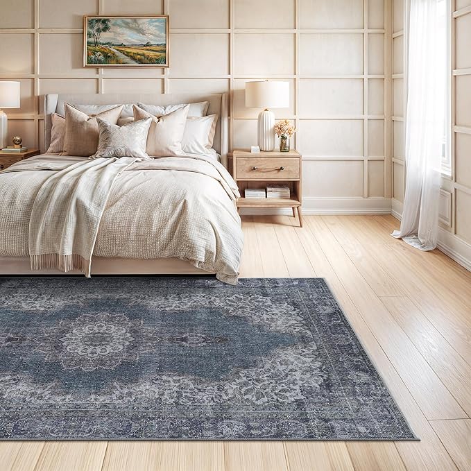 Bloom Rugs Washable Non-Slip 6' x 9' Rug - Image 7