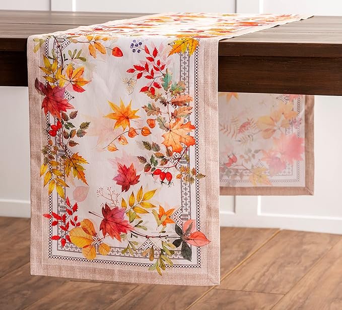 Maison d' Hermine Table Runner 100% Cotton Single Layer Table Runners 60 inches - Image 7