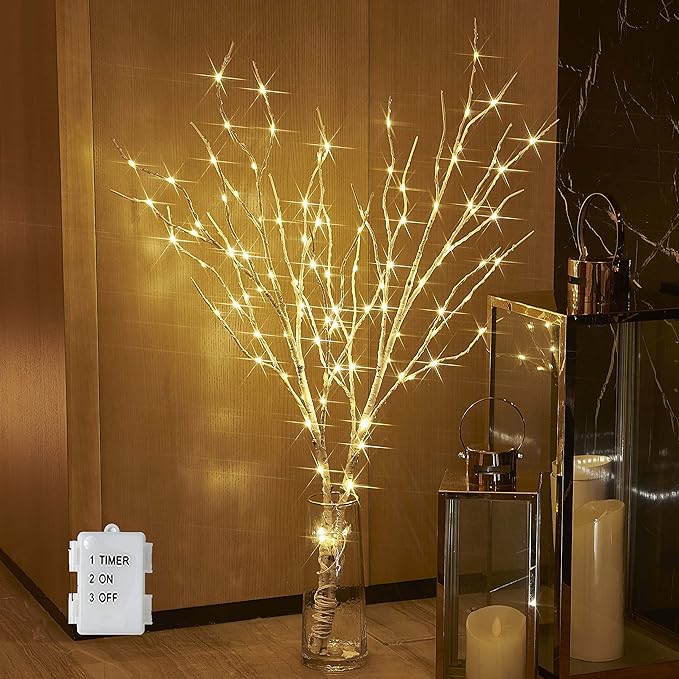 BAOLITVINE Birch Branch Lights by BAOLITVINE