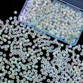 500 Pcs 6mm Round Crystal Glass Beads by Laopottbeads
