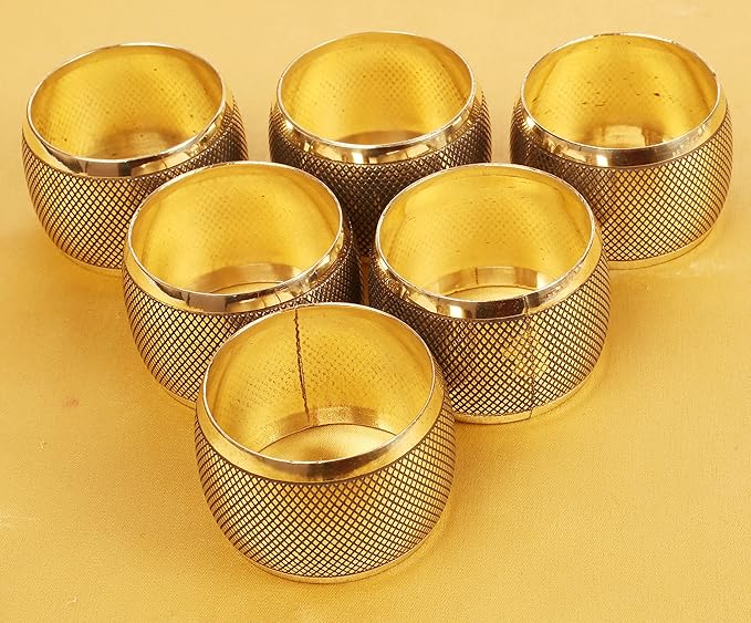 Brass Base Artistic Handcrafted Beautiful Tyre Round Shape Large Size Party - Image 7