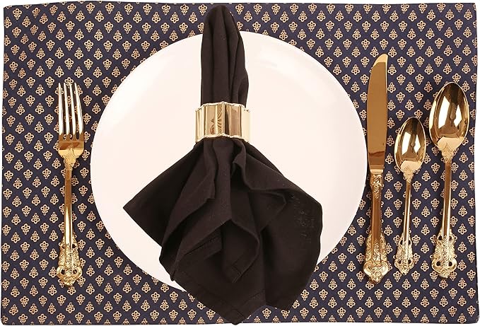 Finely Handcrafted Brass Base Beautiful Faceted Pattern Large Size Party Dining - Image 2