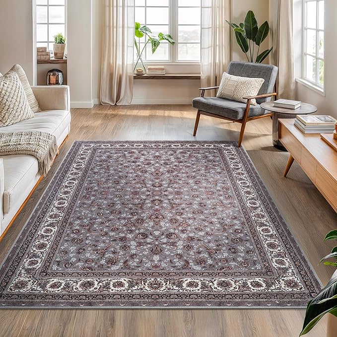 Bloom Rugs Washable Non-Slip 5' x 7' Rug by BloomRugs
