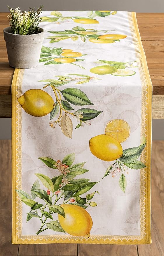 Maison d' Hermine Table Runner 100% Cotton Double Layer Table Runners 108 - Image 9