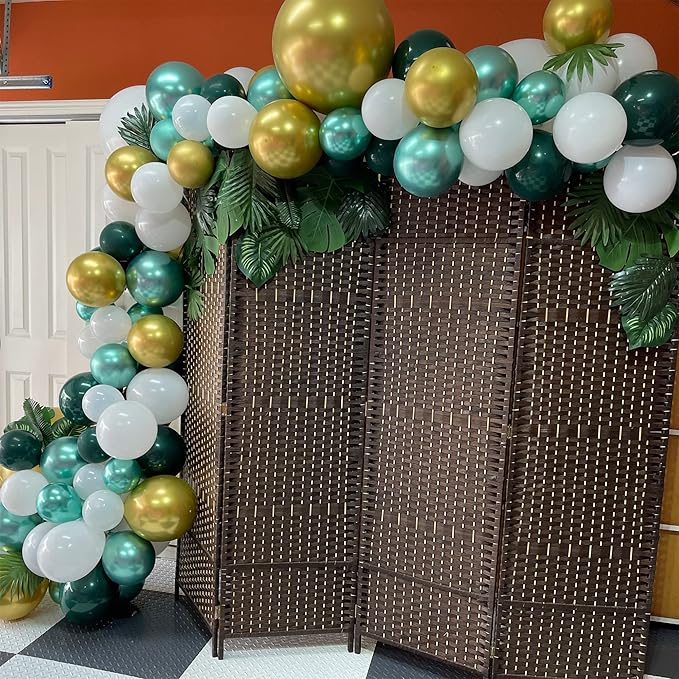 Balloons Green Gold White - Image 8