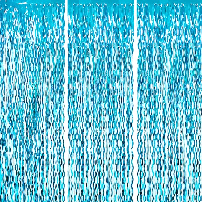 Goer Metallic Tinsel Foil Fringe Curtains by GOER
