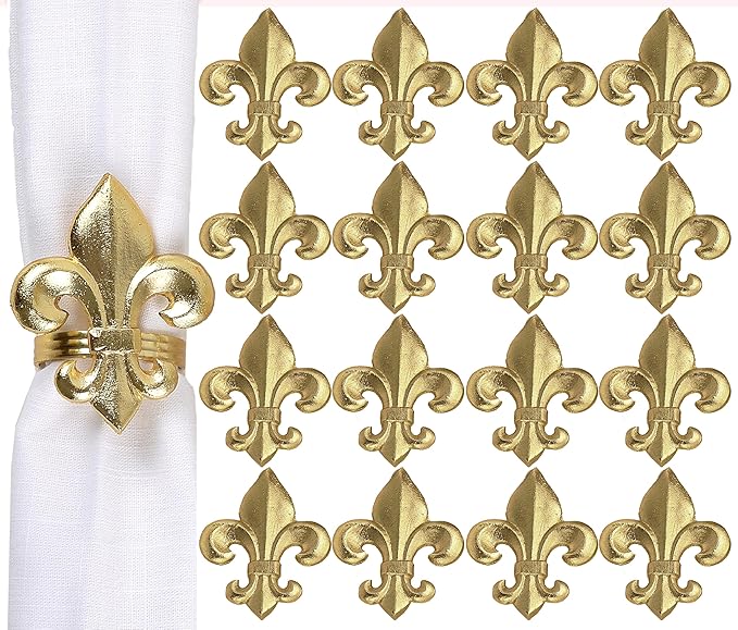 Gold Napkin Rings by ALPHALivingHOME