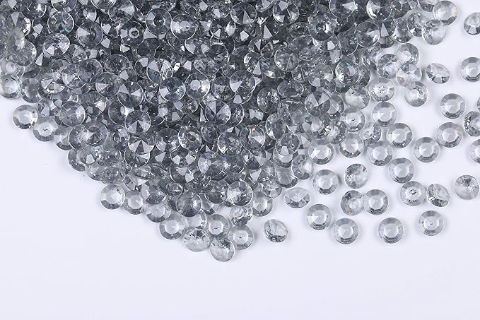 1000pcs/ Pack Wedding Table Acrylic Diamond Scatter Crystals Confetti Acrylic by WelcometoGintoaria