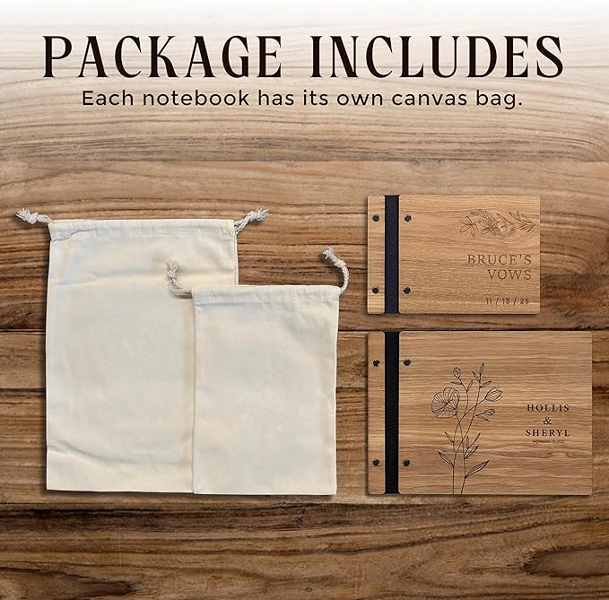 Customized Wooden Guest Book for Weddings, Funerals & Events - Image 7