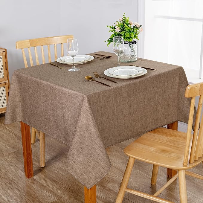 Hiasan Faux Linen Square Tablecloth - Image 2