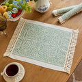 Placemats Set of 4, Waterproof Placemat by UWWGKK
