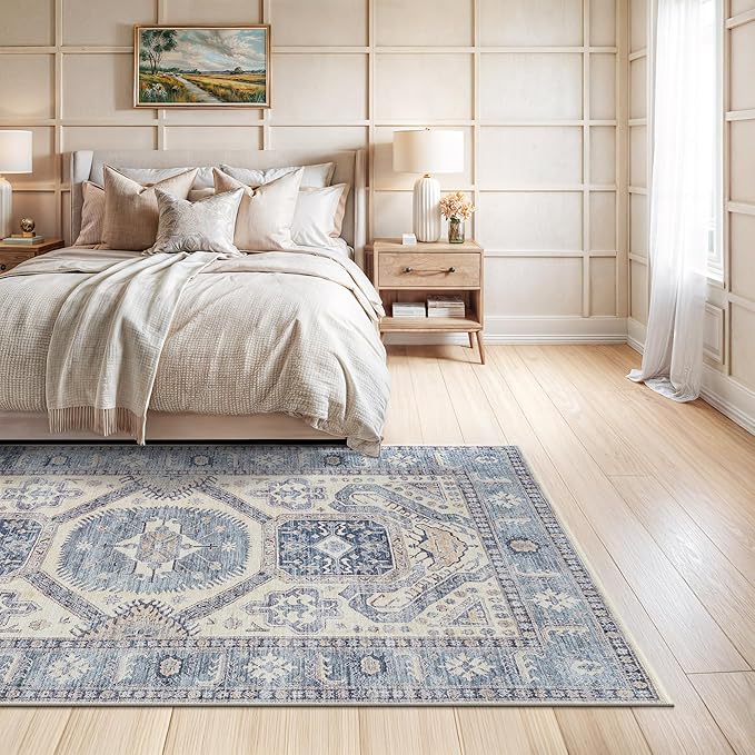 Bloom Rugs Washable Non-Slip 6' x 9' Rug - Image 7