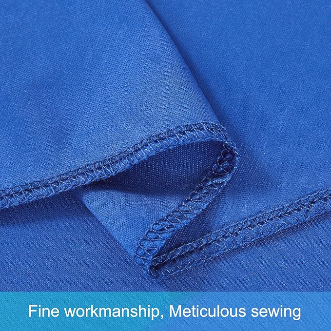40ft x 12ft Royal Blue Backdrop Curtains Wrinkle Free Backdrop Curtain - Image 8