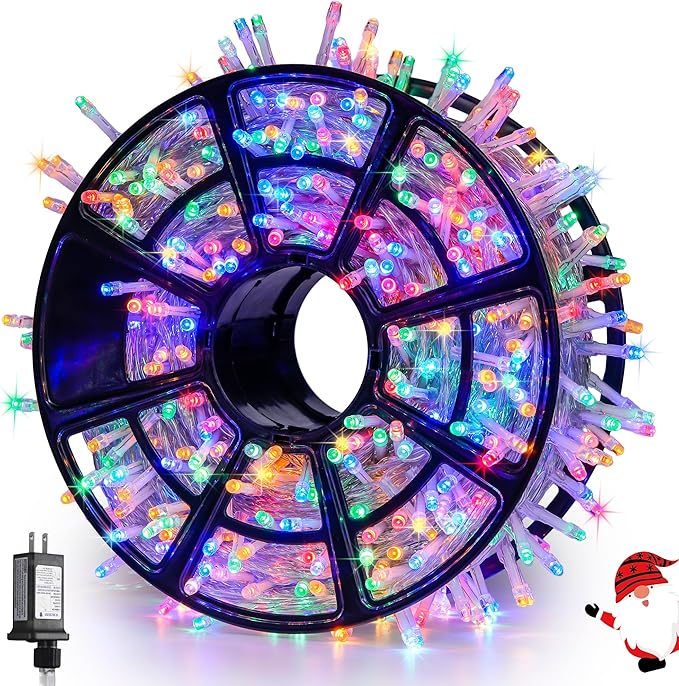 JMEXSUSS 168FT 600 LED Christmas Decor Lights by JMEXSUSS