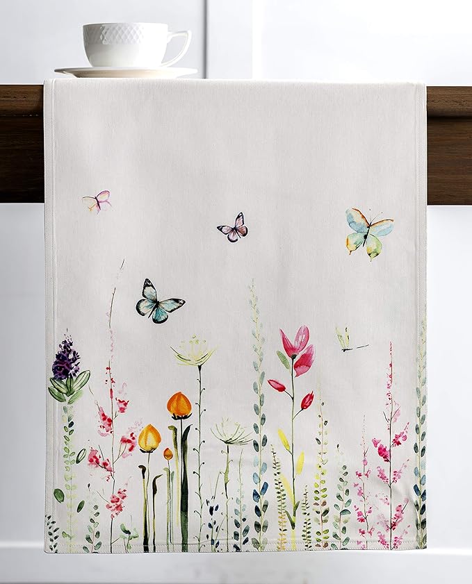 Maison d' Hermine Table Runner 100% Cotton Double Layer Table Runners 108 - Image 8