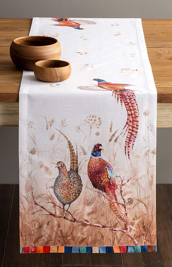 Maison d' Hermine Table Runner 100% Cotton Single Layer Table Runners 90 inches - Image 9