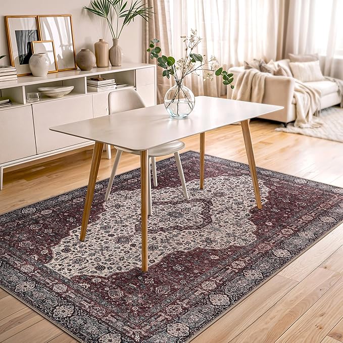 Bloom Rugs Washable Non-Slip 5' x 7' Rug - Image 6