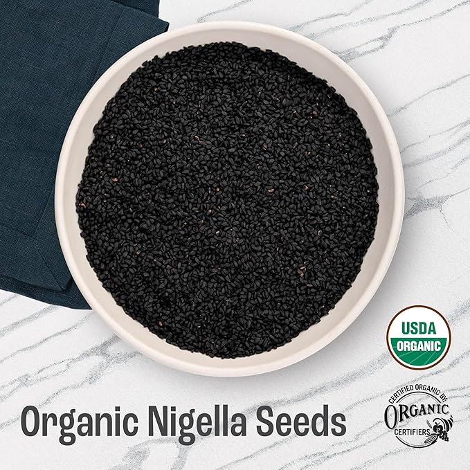 J Mac Botanicals, Organic Nigella Seeds, USDA Certified, Nigella Sativa - Image 3