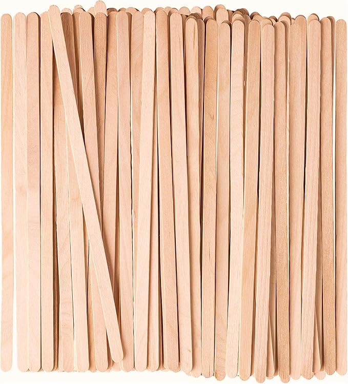 GUSTO 7.5 Inch Wooden Coffee Stirrers by GUSTO