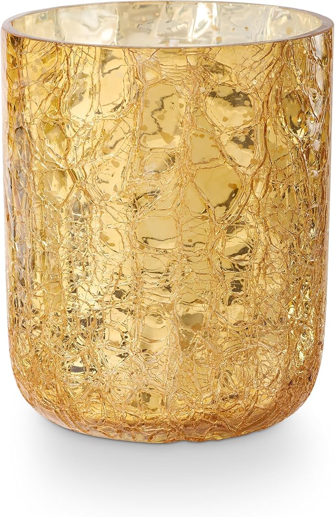 ILLUME Small Boxed Crackle Glass Candle, Cardamom Pomander by ILLUME
